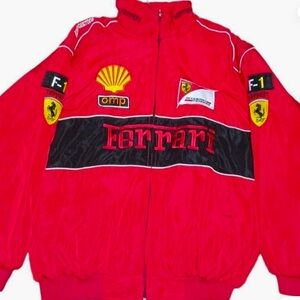 Jacket Ferrari F-1 Shell omp Bridgestone Sport Racing Red Scuderia FERRAR
